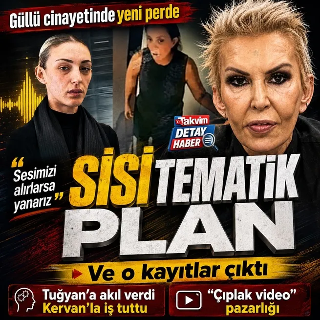 Güllü soruşturmasında cinayet ve şantaj konuşmaları! Çıplak görüntü pazarlığı... Sisi Tuğyana akıl verdi Kervanla iş tuttu