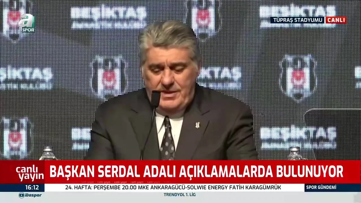 Beşiktaş Başkanı Serdal Adalı açıkladı: Yeni scout şefimiz Eduard Graf