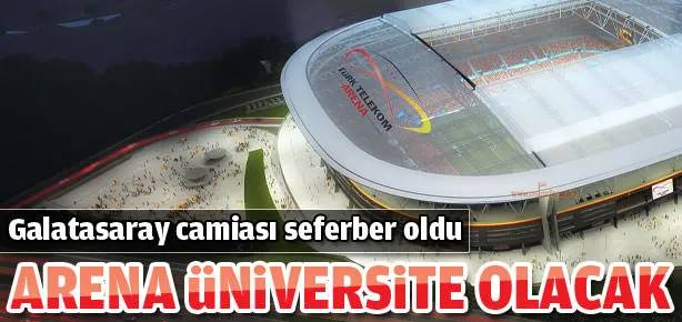 Arena üniversite olacak