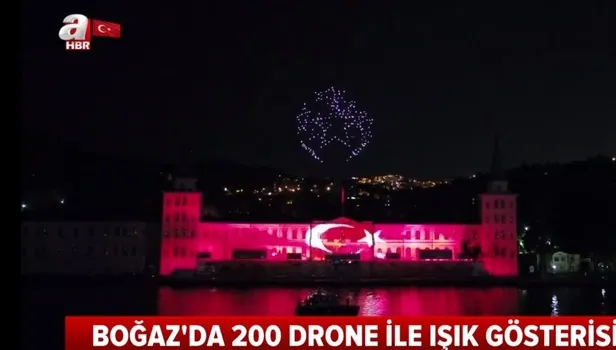 Son dakika: '15 Temmuz Destanı' Kuleli'nin duvarlarına yansıtıldı!