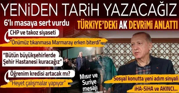 Başkan Erdoğan’dan Konya’daki Gençlik Buluşması’nda önemli açıklamalar