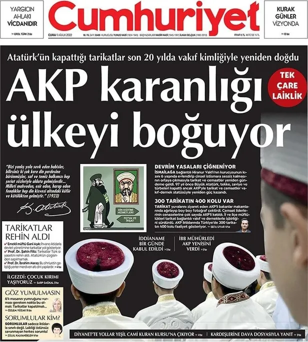 husamettin-cindoruk-hortladi-yine-seriat-gelecek-soylemi-1670859387551.jpeg Cumhuriyet'ten 9 Aralık'ta rezil manşet 12 Aralık'ta 'şeriat gelecek' çığırtkanlığı: Hüsamettin Cindoruk hortladı, AK Parti yargıya gitti-5