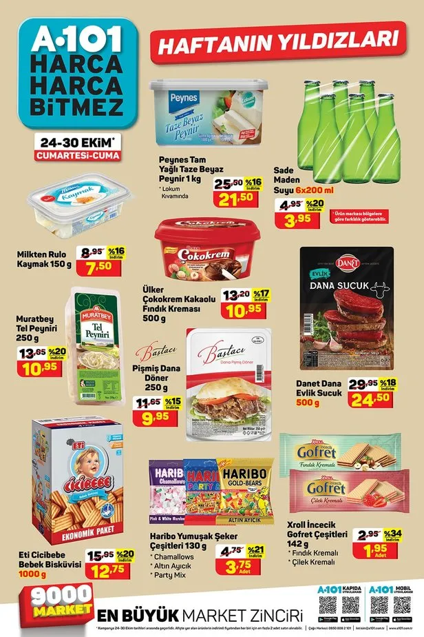 A101 2430 Ekim aktüel kataloğunda fırsatlar göze çarpıyor! İşte A101