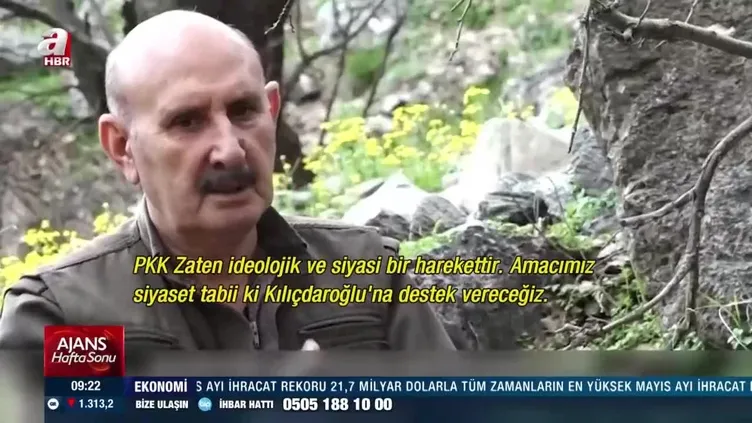 Dün Bay Bay Kemal için oy dilenen Kandil sapığı Duran Kalkan bugün 3,5 atıyor! "İktidarın ilk hedefi PKK olacak" dedi CHP'ye zılgıt çekti