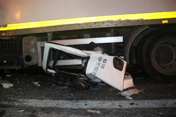 TEM'deki kazadan korkunç görüntüler - 6