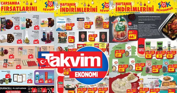 Salı geldi ŞOK 20-31 Aralık 2022 aktüel ürünler kataloğu fiyat LİSTESİ! Yılbaşı özel indirimleri az evvel başladı! Kar spreyi, konfeti, mum...