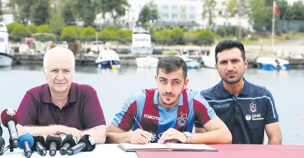 Hosseini resmen Trabzon’da