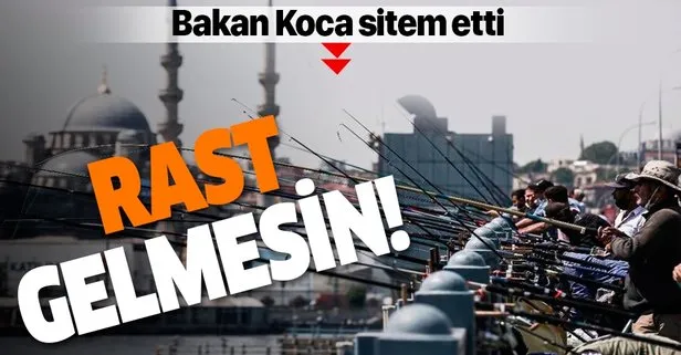 Bakan Koca’dan ’sosyal mesafe’ sitemi: Rast gelmesin!