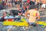 Antalya’da falezlerden denize atlayan genç ağır yaralandı