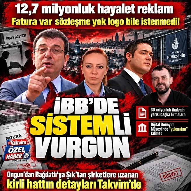 İBB’de sistem çarkı: Emrah Bağdatlı’ya yüzde 10, Murat Ongun’dan talimat