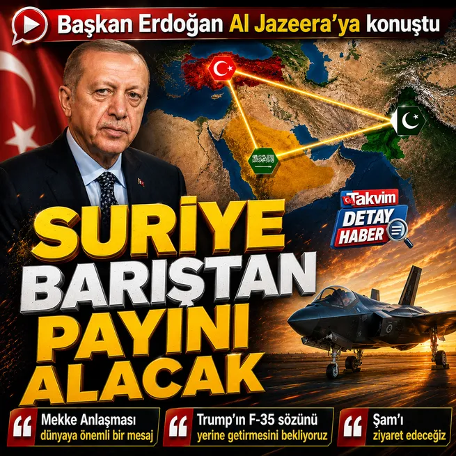 Başkan Erdoğan Al Jazeeraya konuştu: Suriye ziyareti, Gazze, F-35 ve Avrupa Birliğine ilişkin önemli mesajlar verdi
