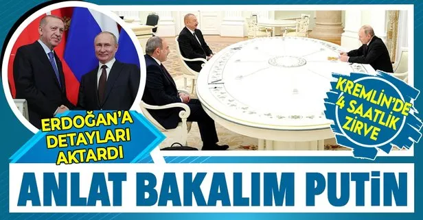 Başkan Erdoğan ile Rusya Devlet Başkanı Putin’den kritik Dağlık Karabağ görüşmesi
