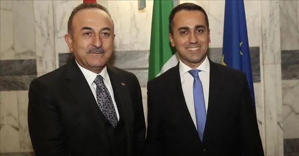 Dışişleri Bakanı Çavuşoğlu, İtalyan mevkidaşı Di Maio ile görüştü