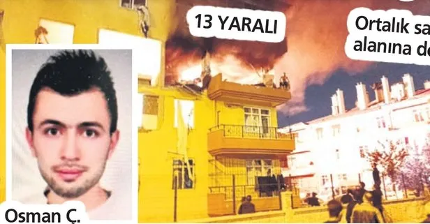 Konya’da dehşet anları! Eşine kızan adam doğal gaz borusunu kesti | Ortalık savaş alanına döndü