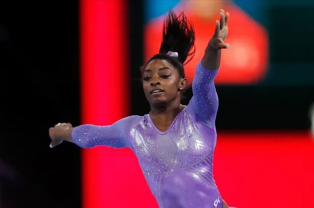 ABD'li Simone Biles'ten tarihi rekor!