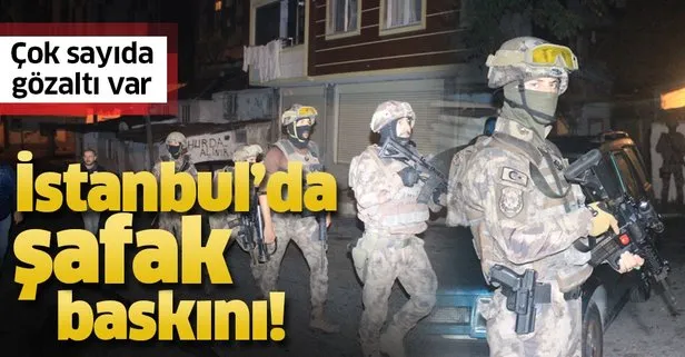Son dakika: İstanbul’da şafak vakti uyuşturucu operasyonu: 40 şüpheli gözaltında
