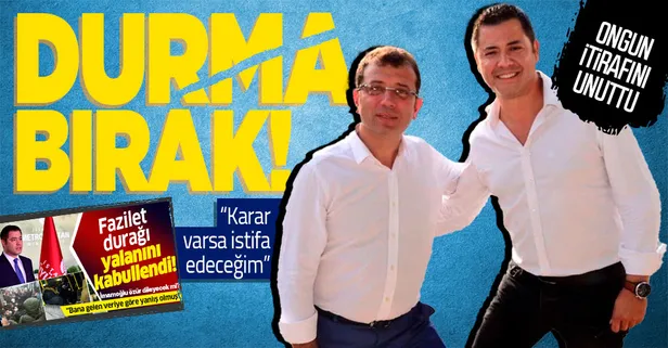 İBB Sözcüsü Murat Ongun 'Fazilet durağı' itirafını unuttu! "Mahkeme kararı varsa istifa edeceğim"