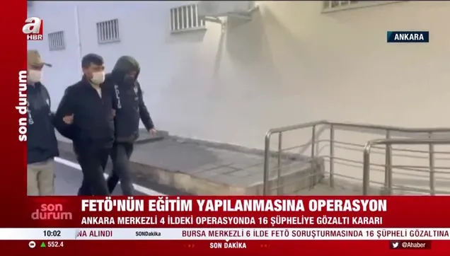 FETÖ'nün eğitim yapılanmasına operasyon