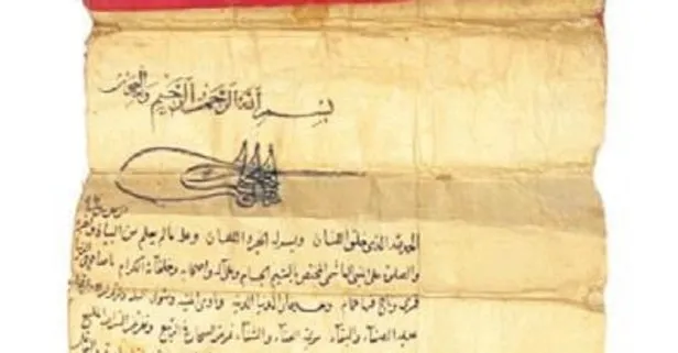 Fatih Sultan Mehmet Han’ın fermanı açık artırmaya sunuluyor