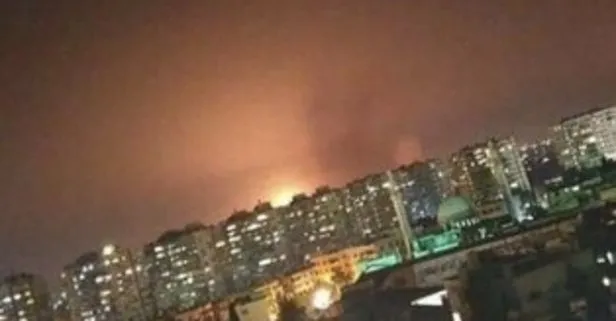 İşgalci İsrail, Katil Esed rejiminin iddiasına göre Şam’a hava saldırısı düzenledi