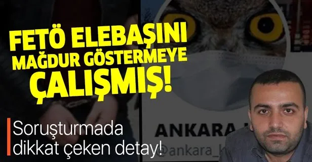 FETÖ elebaşını mağdur göstermiş!