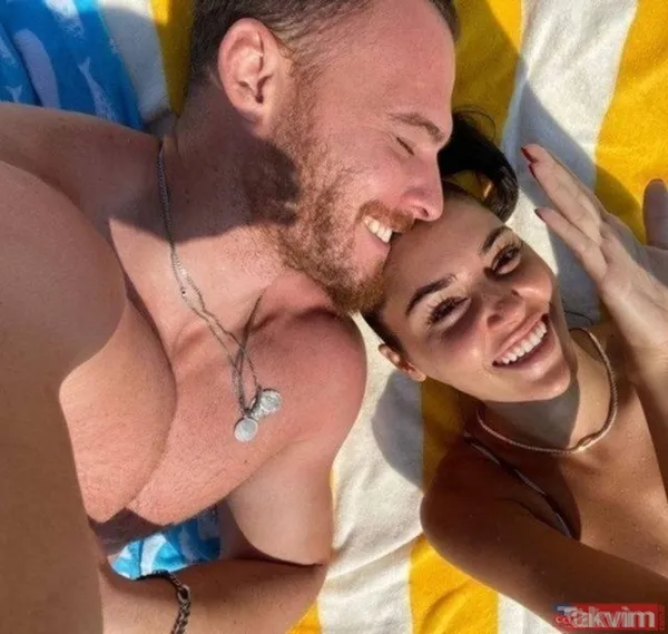 Hande Erçel içine bir şey giymedi güzelliğiyle akılları baştan aldı 'ne kaybettiğine dön bir bak Kerem Bürsin' - 15