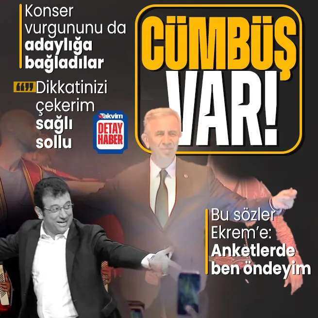 Adaylık kavgası bu kez konser vurgunuyla patladı: Mansur Yavaştan Ekrem İmamoğlu cephesine anket bombası!