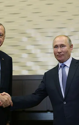 Putin'den Erdoğan'a yılbaşı tebriği!