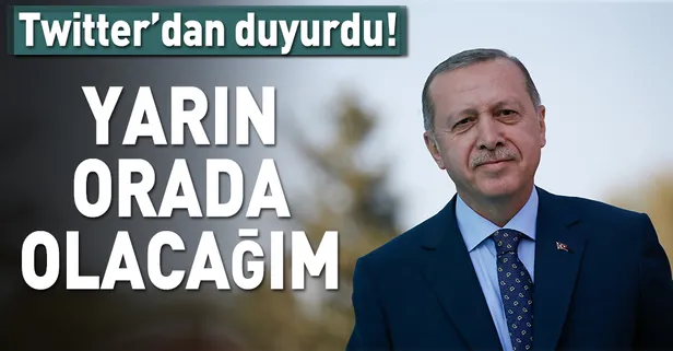 Başkan Erdoğan yarın TEKNOFEST'e katılacağını duyurdu