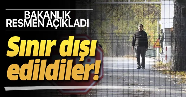 İçişleri Bakanlığı duyurdu: Belarus uyruklu 2 YTS ülkesine sınır dışı edildi