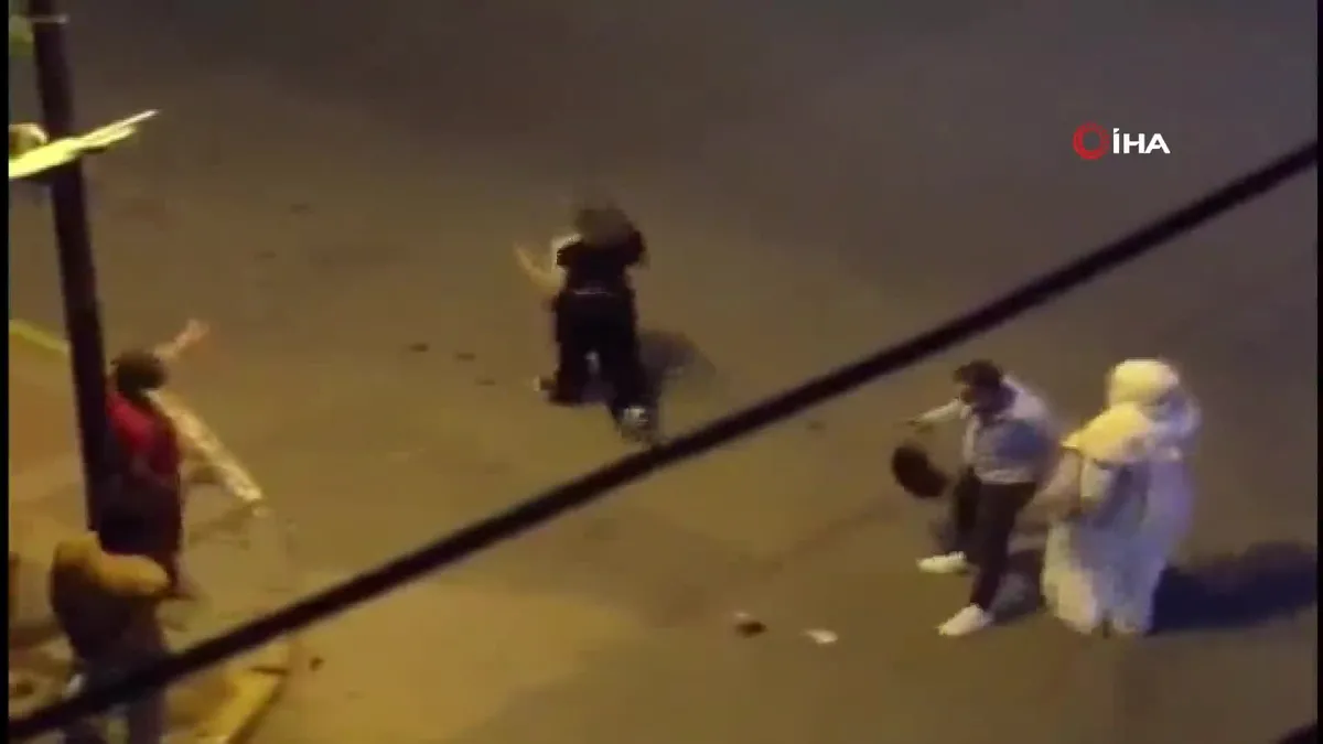 Pendik'te kadınların kavgası kamerada