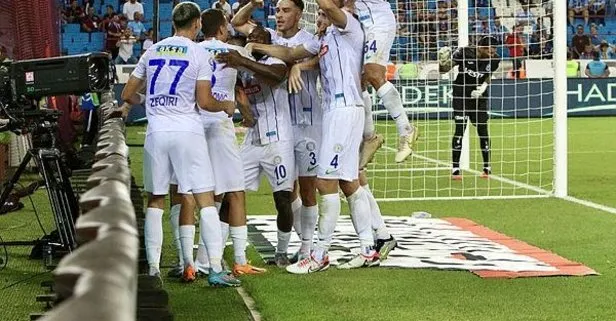 Karadeniz derbisinde Trabzonspor evinde Ç.Rizespor’a karşı 3-2’lik yenilgi yaşadı