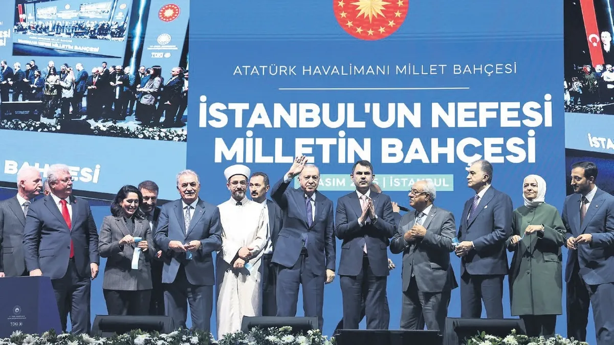 Başkan Erdoğan'ın göz bebeği İstanbul
