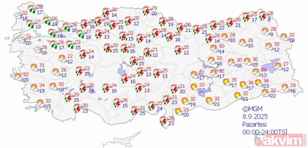 Meteoroloji'den hava durumu raporu: 60 kilometreye kadar çıkacak! İstanbul ve Ankara dahil birçok il için fena geliyor! - 10