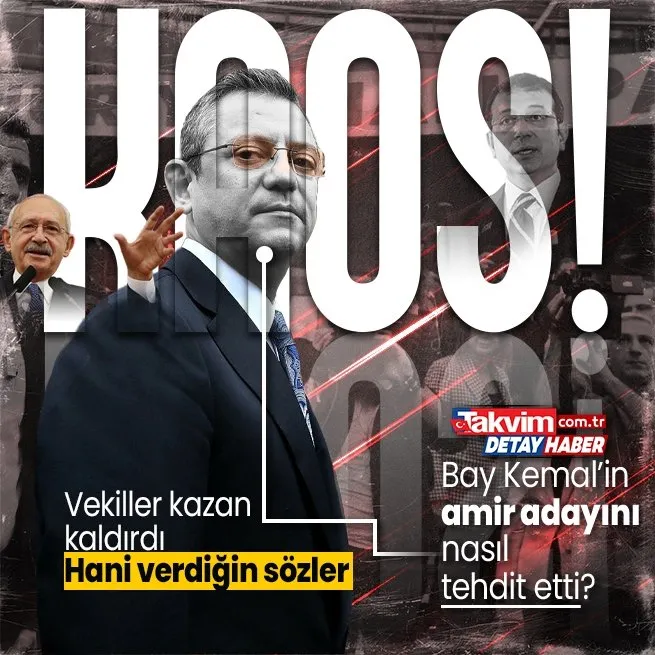 CHPde kriz bitmiyor! Vekillerin önseçim rahatsızlığı... Özgür Özel Kemal Kılıçdaroğlunun adayı Orhan Sümeri nasıl tehdit etti?