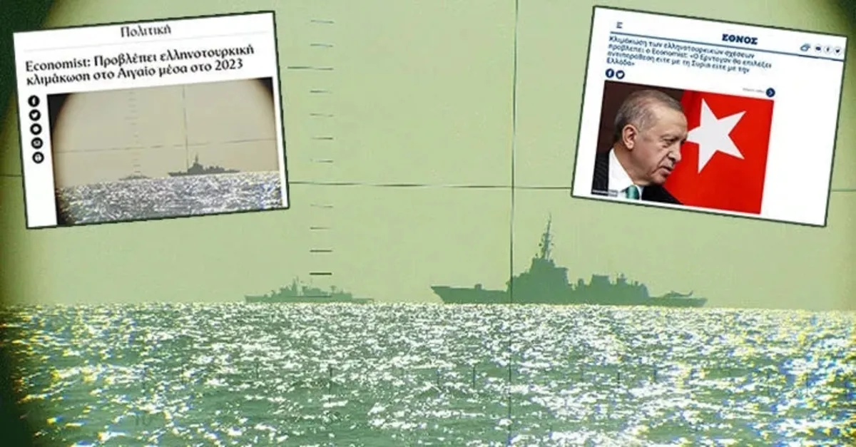 Doğu Akdeniz’de gerilim tırmanıyor! The Economist’in yazısı Yunan basınında: Türk-Yunan çatışması geliyor!