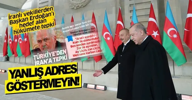 İranlı bazı vekillerden Başkan Erdoğan’ı hedef alan İran hükümetine sitem! Yanlış adres göstermeyin