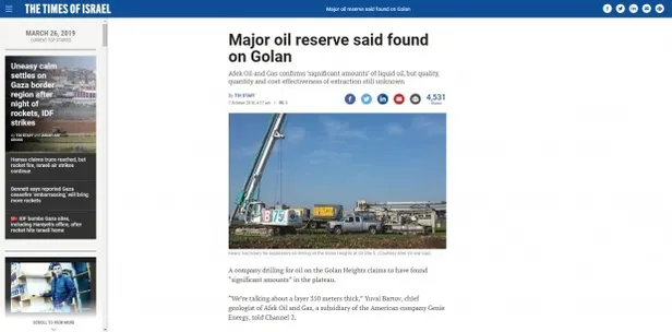 Trump'ın skandal Golan Tepeleri kararının arkasından petrol çıktı!-2