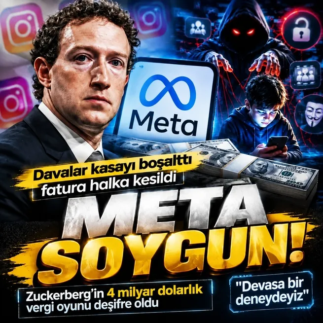 Dünyaya geleceğin teknolojisi masalı satan Meta, devlete batabiliriz dedi: 4 milyar dolarlık vergi oyunu deşifre oldu!