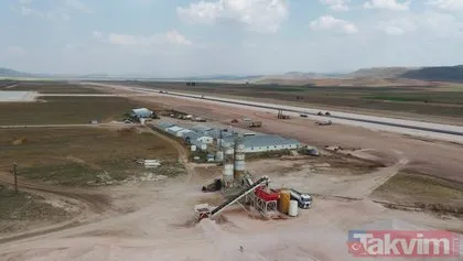 Tam 200 futbol sahası büyüklüğünde! Gümüşhane Bayburt Havalimanı inşaatı son gaz devam ediyor