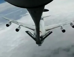 NATO uçağına yakıt ikmali yaptık