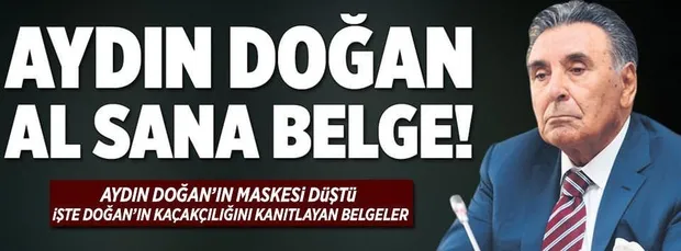 Aydın Doğan'dan şaşırtan savunma!-2