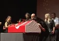 Serhat Kılıç için Harbiye'de veda töreni! Özlem Esmergül gözyaşlarına boğuldu