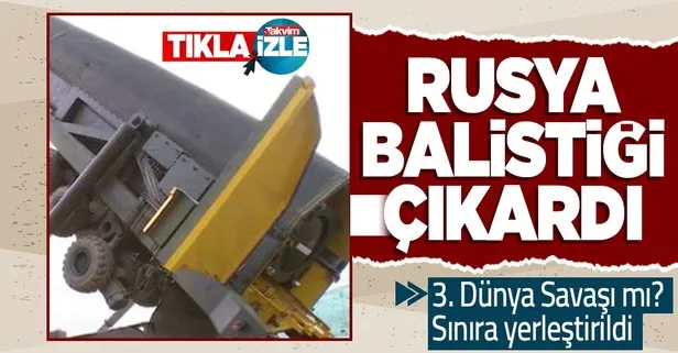 Rusya balistik füzeleri çıkarttı!