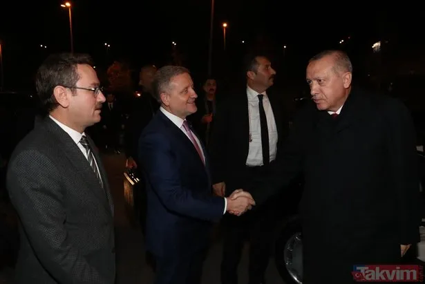 Başkan Erdoğan, Medipol Başakşehir-Roma maçında