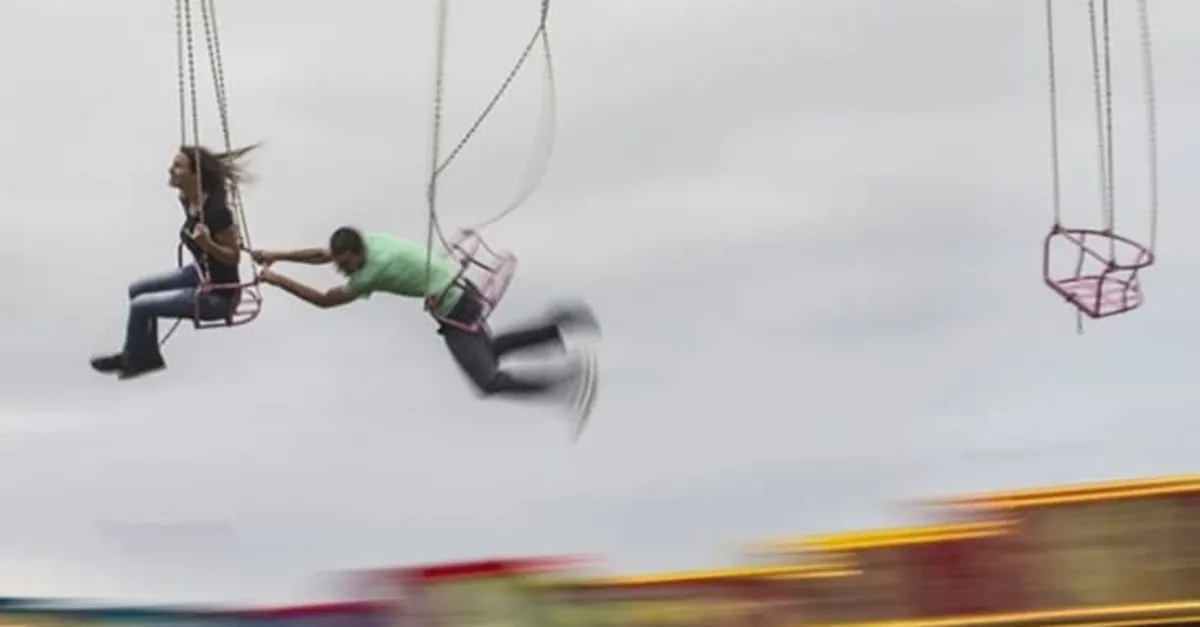Lunaparkta feci olay! Saniyeler sonra...