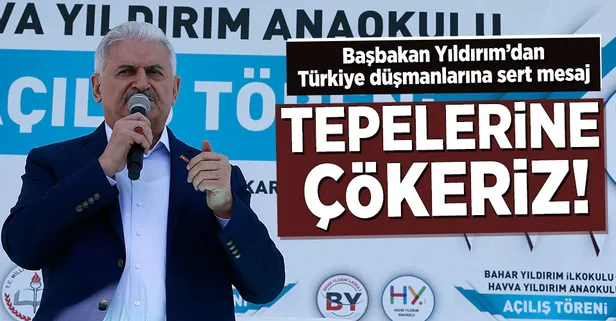 Başbakan Yıldırım İzmir'de konuştu