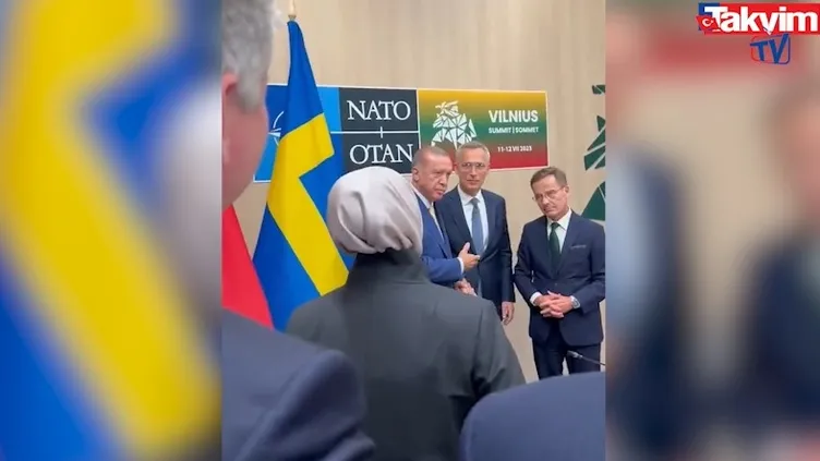 Türkiye-İsveç-NATO mutabakatının ardından ilk görüntü paylaşıldı!