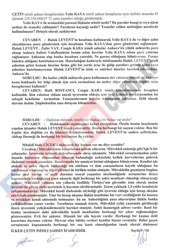 Haluk Levent’in eski şoföründen çarpıcı ifade: Benim hesabımı kullandı! Kıbrıs’ta milyonluk jeton ve para transferi dosyada-9