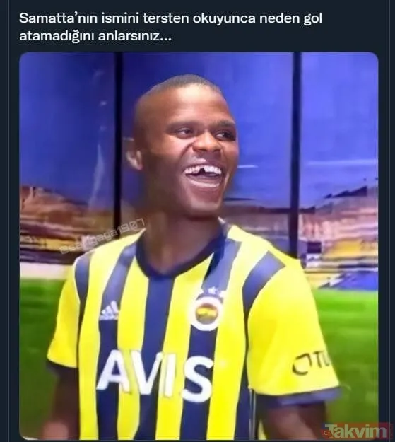 Adana Demirspor - Fenerbahçe maçı oynanırken sosyal medyada Samatta isyanı! - 3